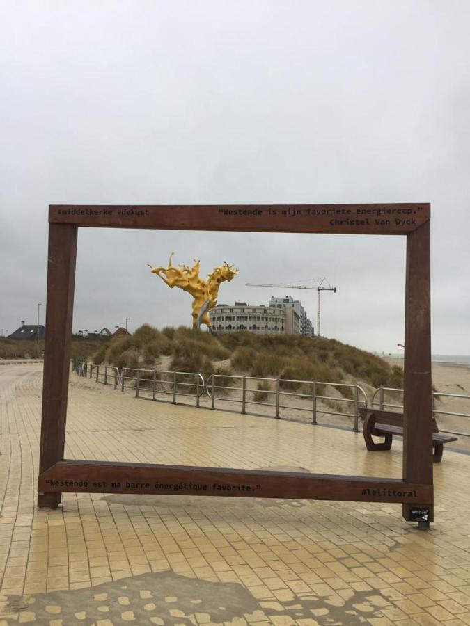 Beachstudio Westende With Sea View Middelkerke Ngoại thất bức ảnh